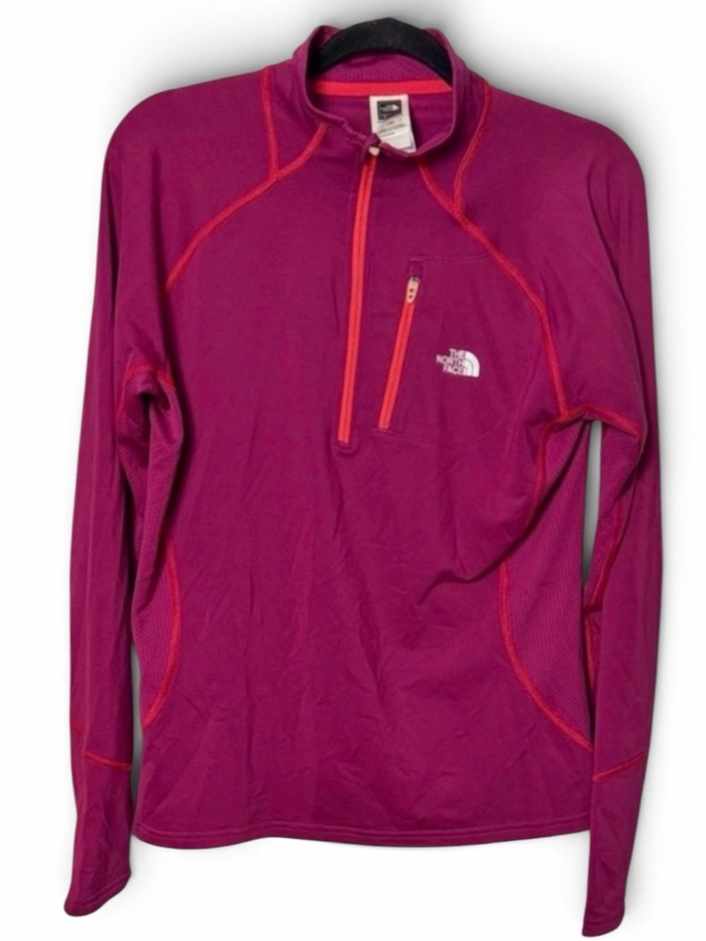 The North Face Flight Series Magenta Quarter-Zip Pullover Size Large